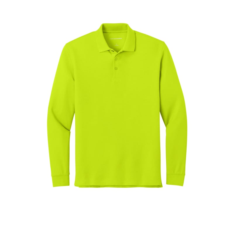 Port Authority Wearever Signature Pique Long Sleeve Polo 33
