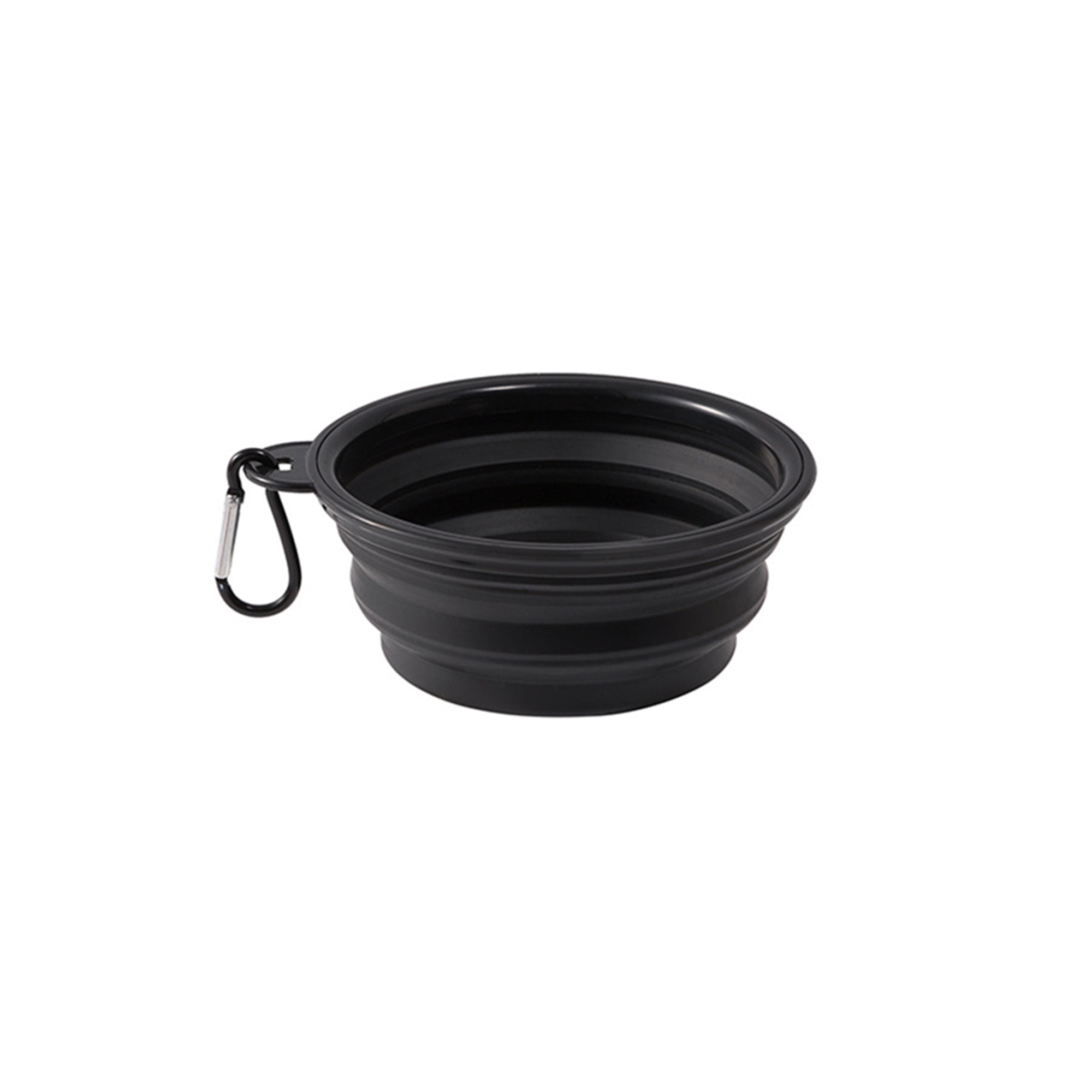 Portable Collapsible Pet Travel Dish With Carabiner 6