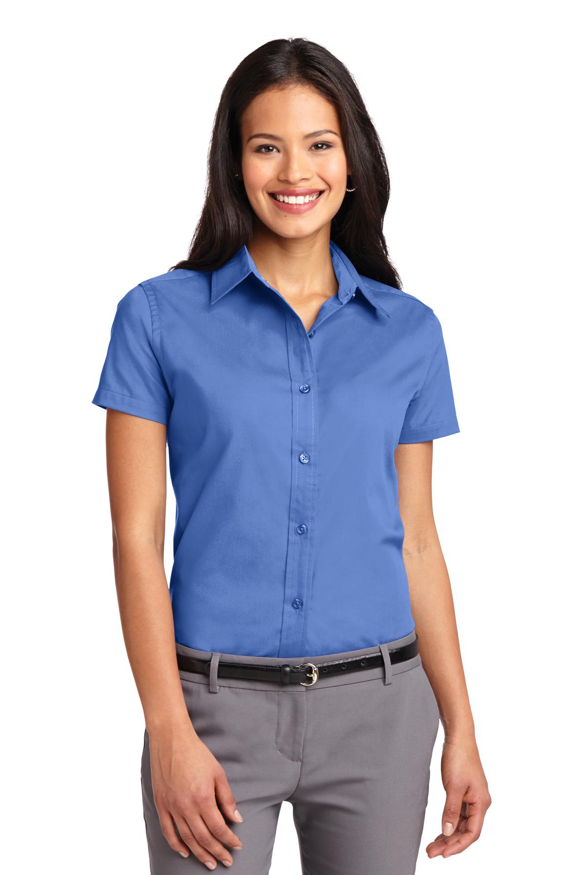 Port Authority Women's Short Sleeve Easy Care Shirt. L508 13