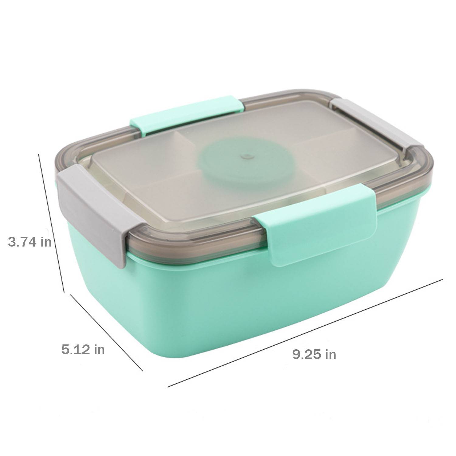 Large Capacity Multi-Compartment Safe PP Lunch Box 7
