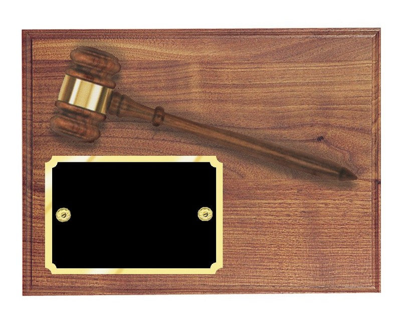 Gavel Plaque 1