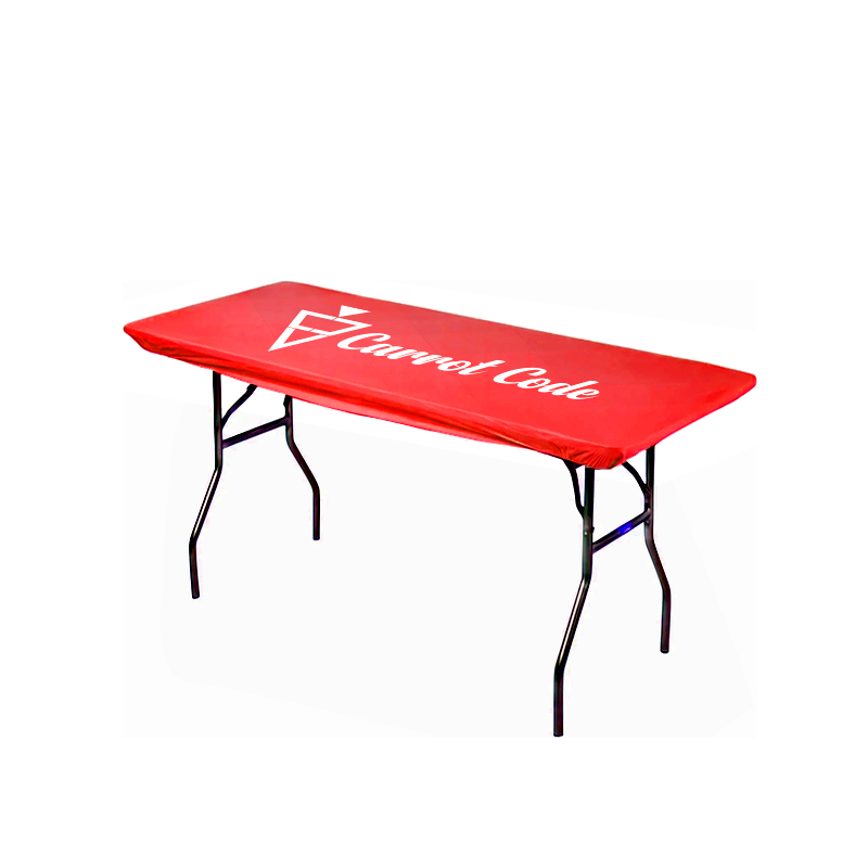 6' Quick Loop™ Table Cover, Dye Sublimation Print 1