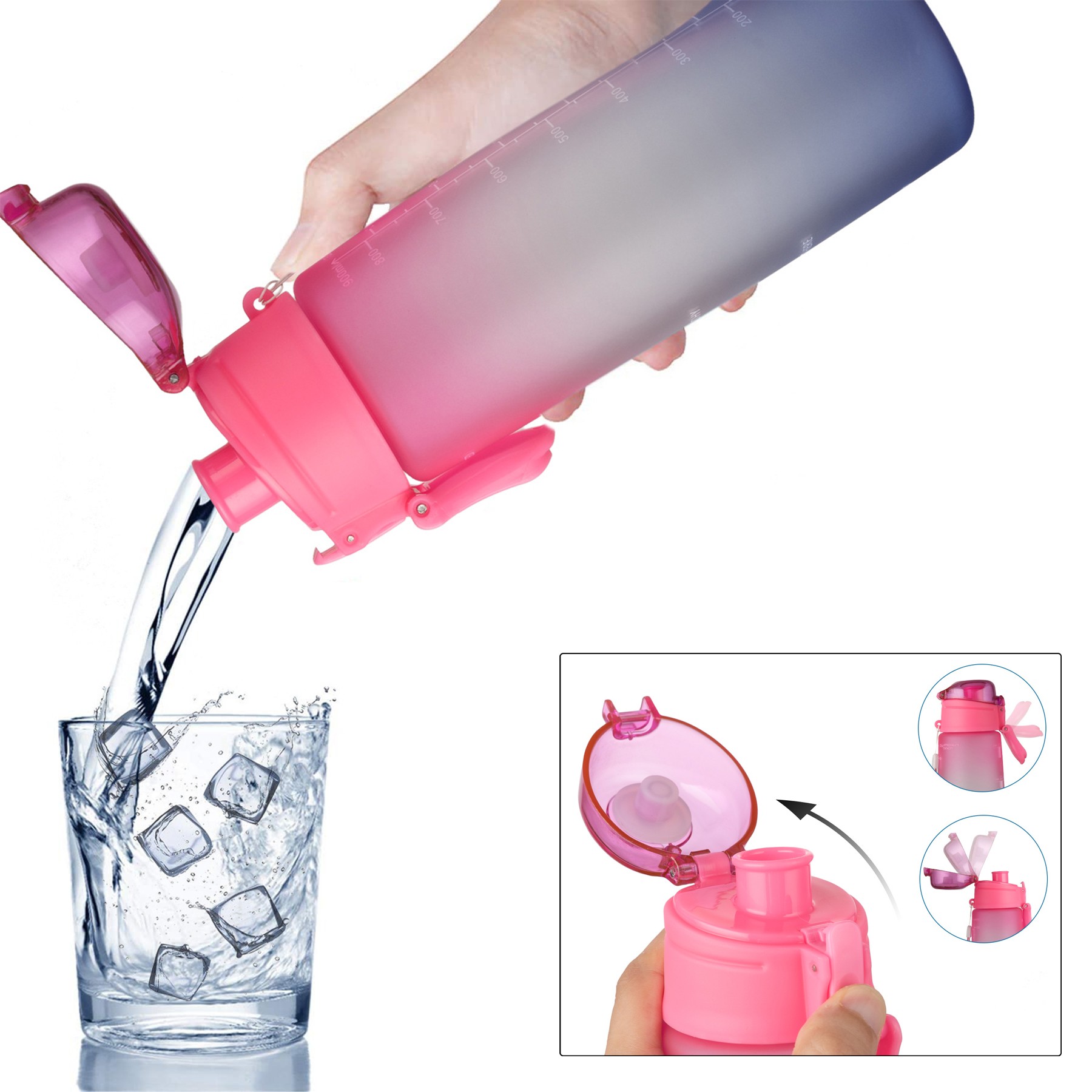 32 Oz. Measurement Drink Bottle 4