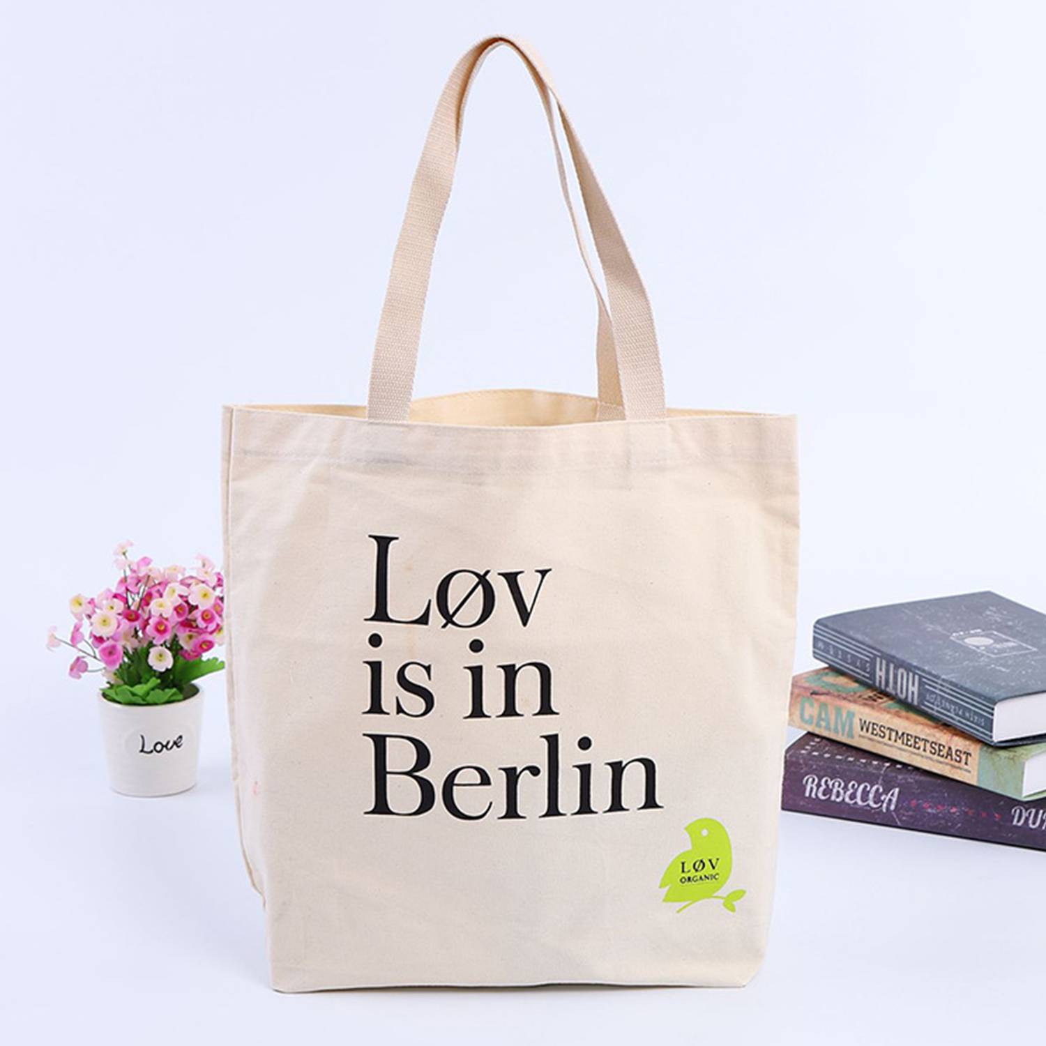 Fullcolor Canvas Tote Bag, custom tote bag with logo imprint 5