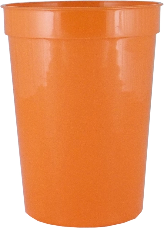 12 oz Smooth Plastic Stadium Cup