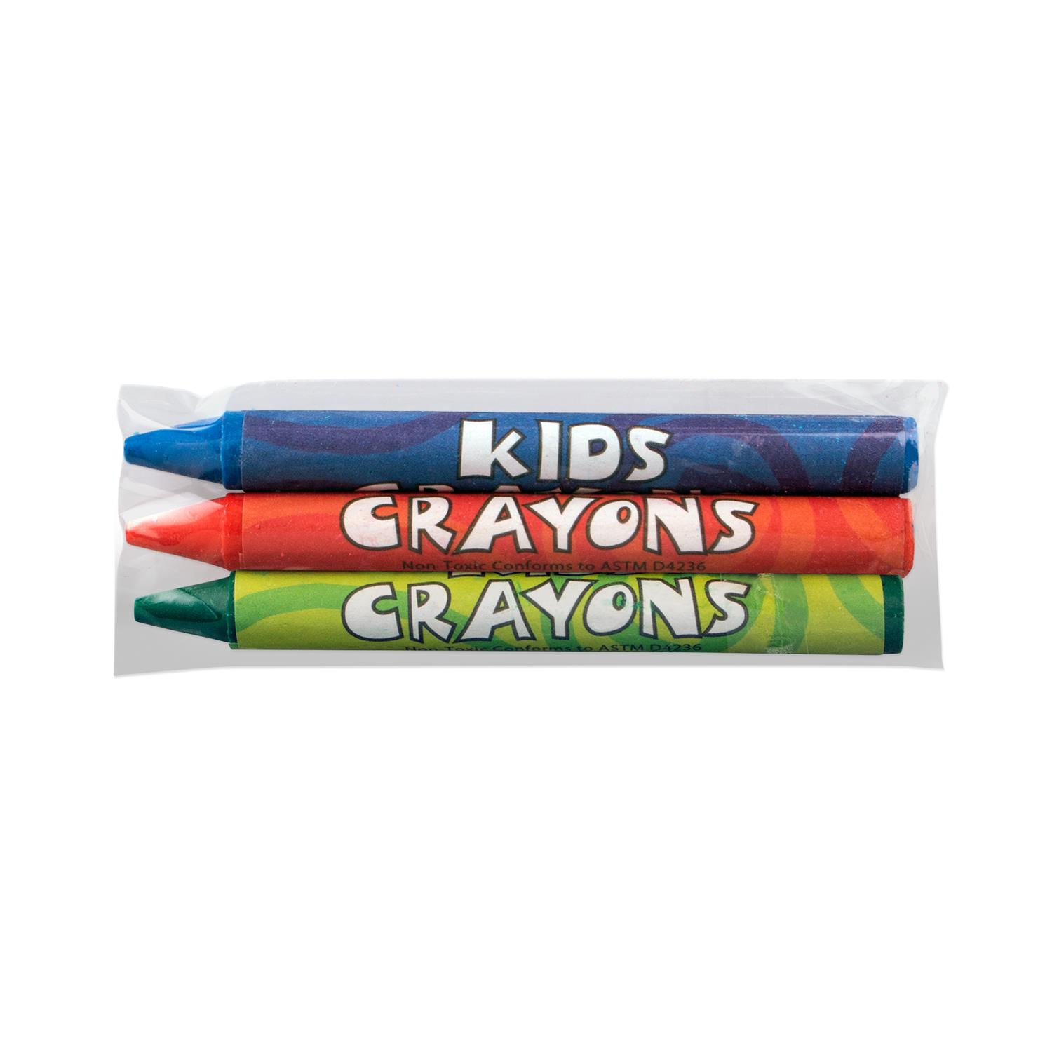 3 Pack Cello Wrapped Crayons 2