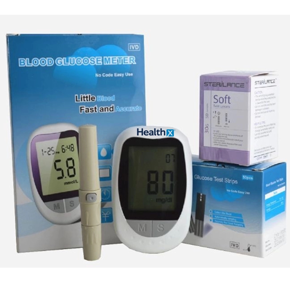 Diabetes Testing Blood Sugar Test Kit 4