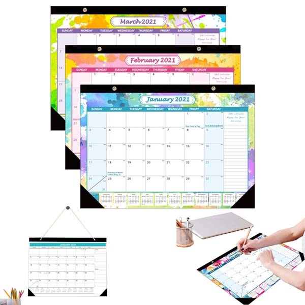 Custom Color Desk/Wall Use Calendar 2