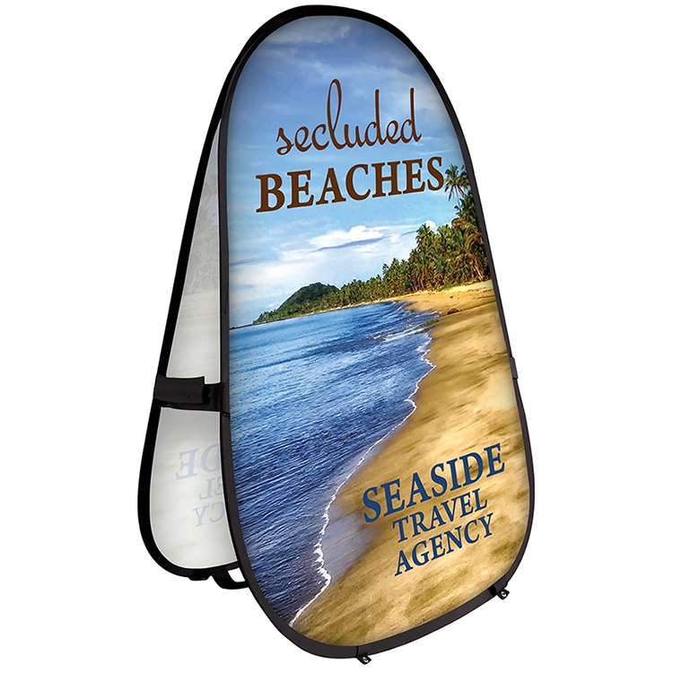 49.2" x 78.75" Vertical Pop-Up Banner 3