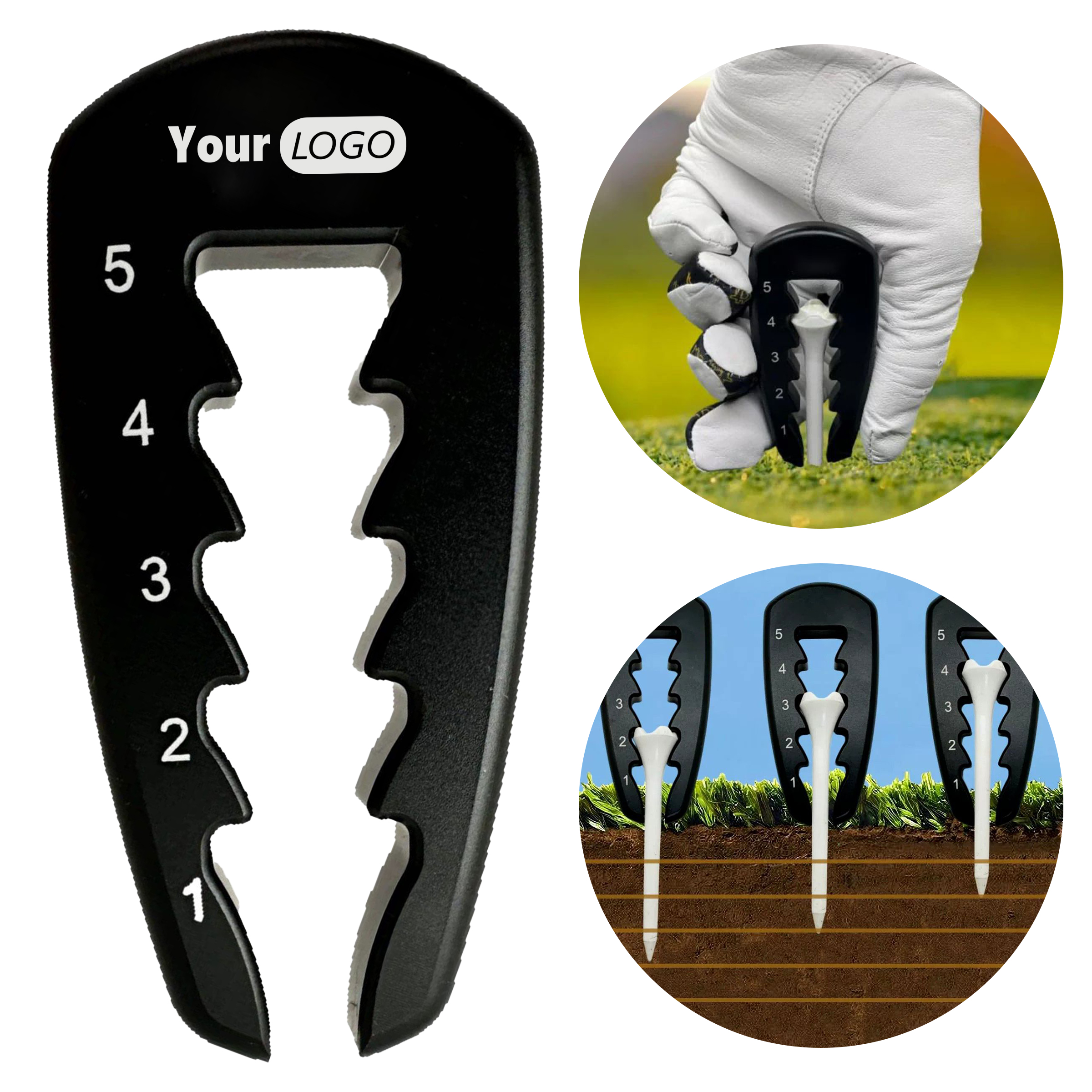 Plastic Golf Seat Height Adjuster 4