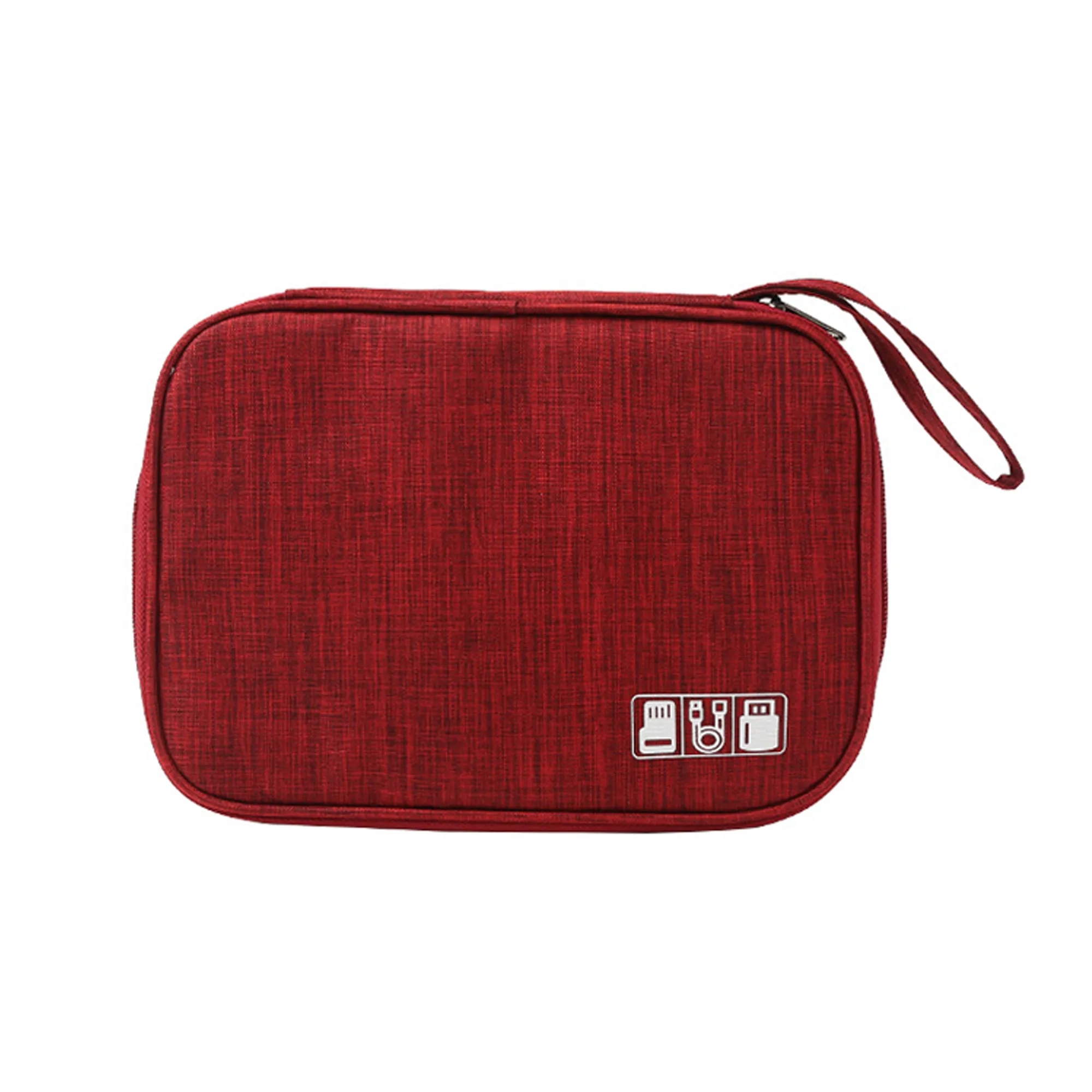Portable Makeup Tools Data Cable Storage Bag 5