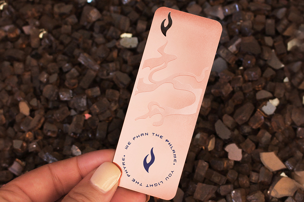 Metal Bookmarks, custom desk accessory with logo imprint 6