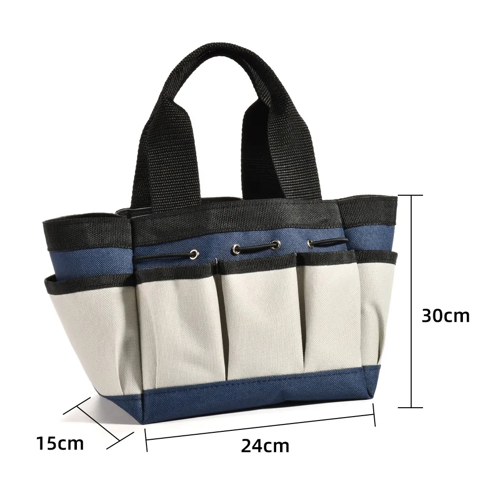 Multi Pockets Garden Tote Bag, custom tote bag with logo imprint 4