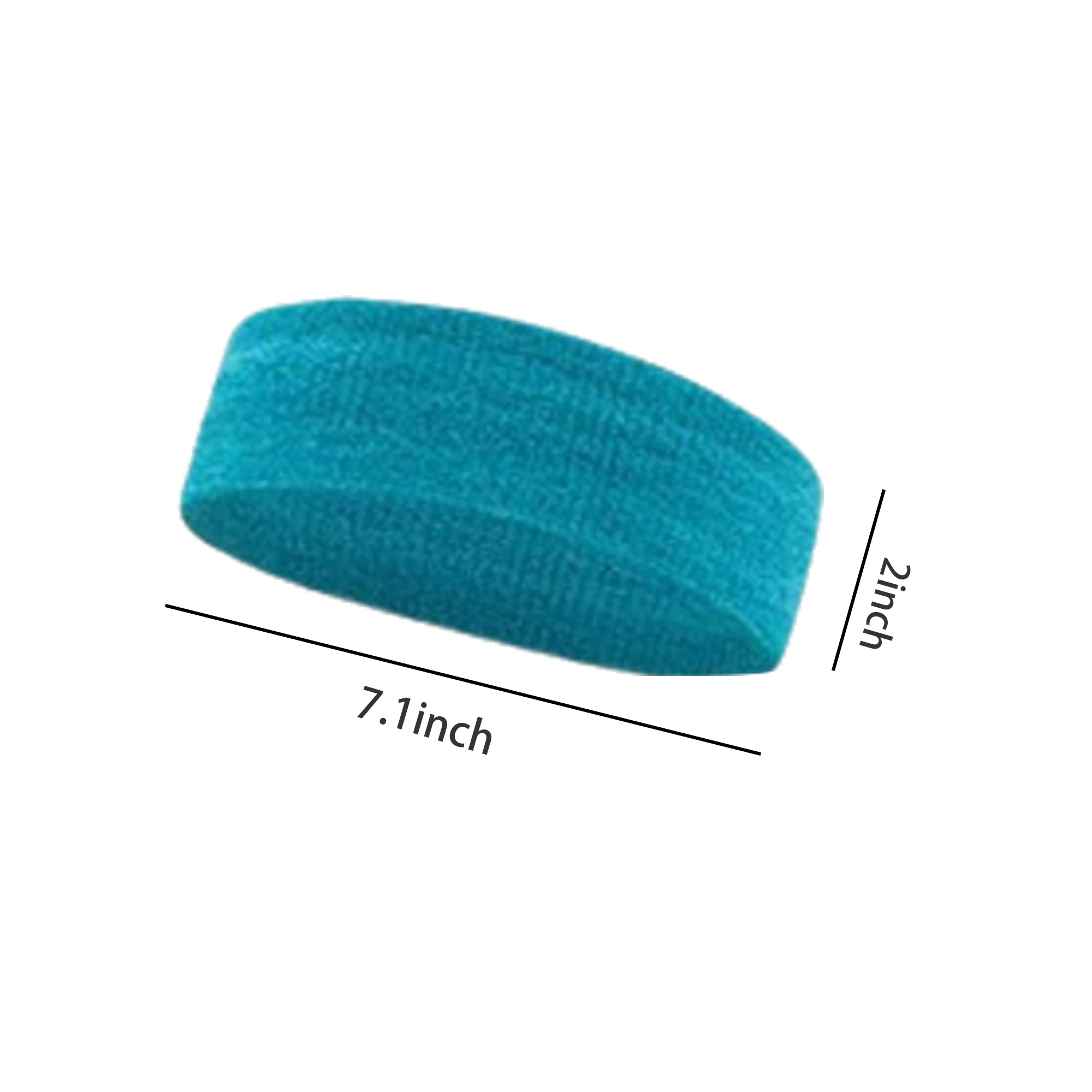 Moisture-Wicking Athletic Sweatband 2