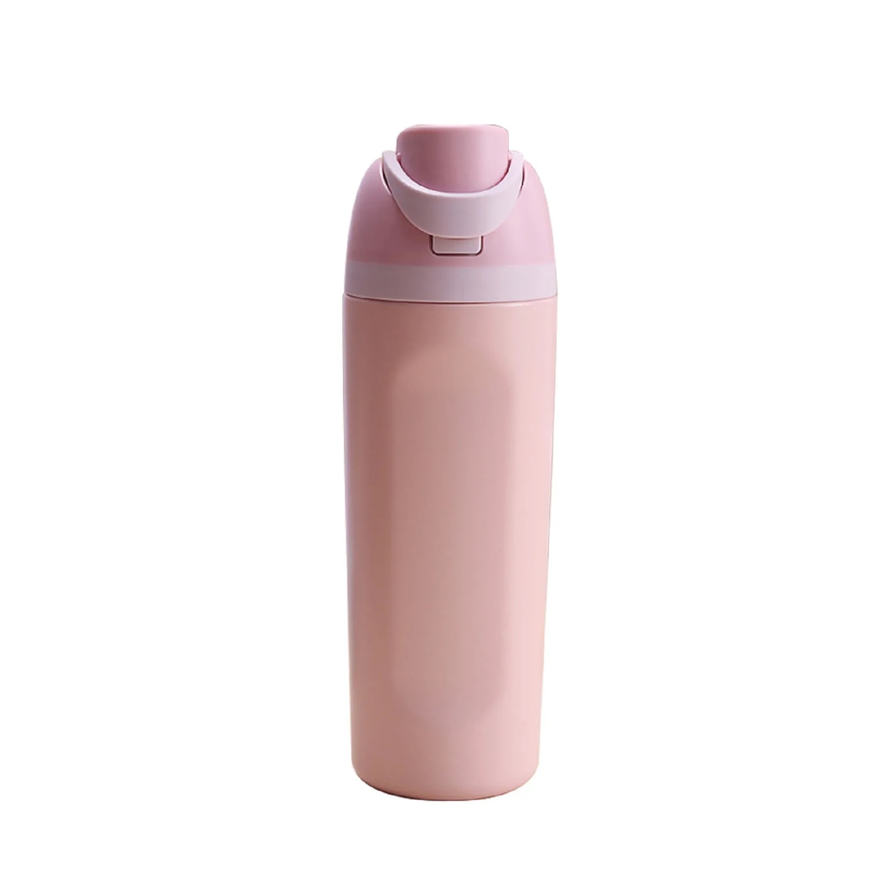 24 oz Insulated Stainless Steel Water Bottle with Straw, custom water bottle with logo imprint 5