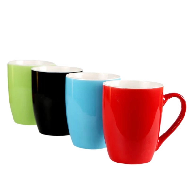 Custom 11 OZ Colorful ceramic coffee mugs 4