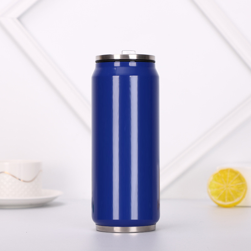 Custom Design Cans Vacuum Flask Insulated Stainless Steel Bottle, custom water bottle with logo imprint 3
