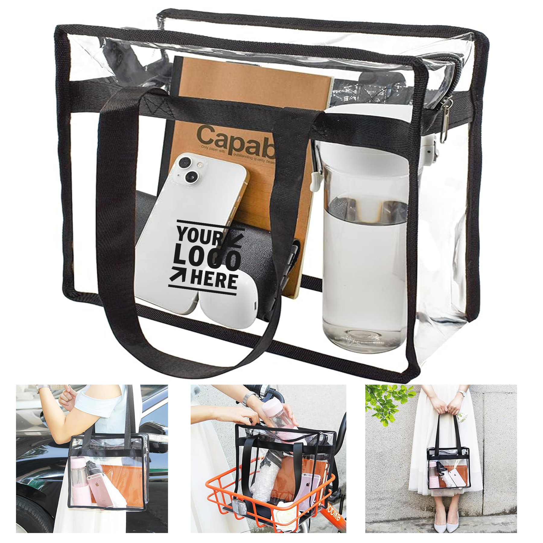 Clear Shoulder Bag 1