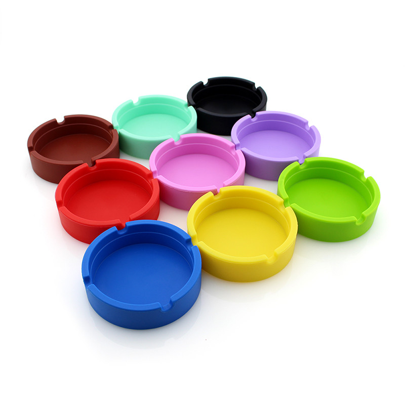 Round Silicone Ashtray 3