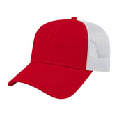 Cap America Two-Tone Trucker Mesh Back Cap 382