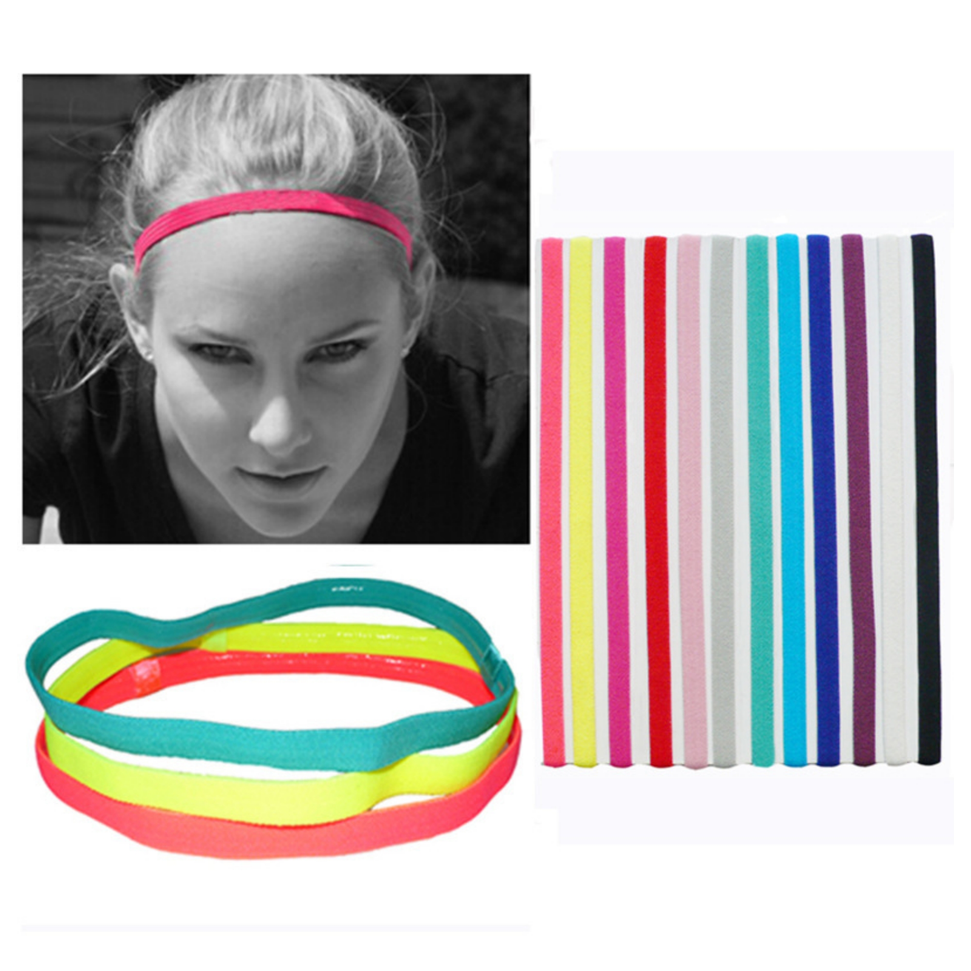 Non-Slip Elastic Headband 6
