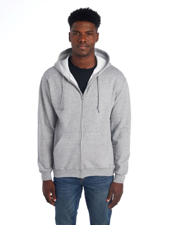 JERZEES NuBlend® Unisex Full-Zip Hooded Sweatshirt 5