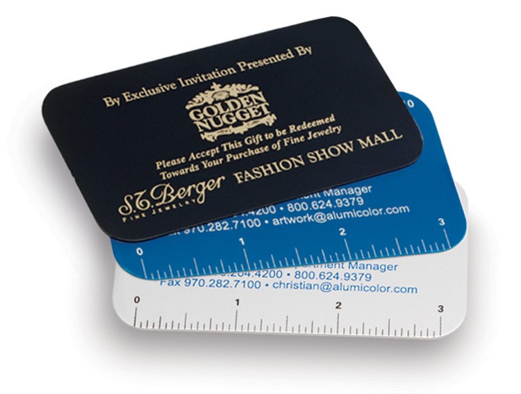 Breast Cancer Awareness Aluminum Card 1