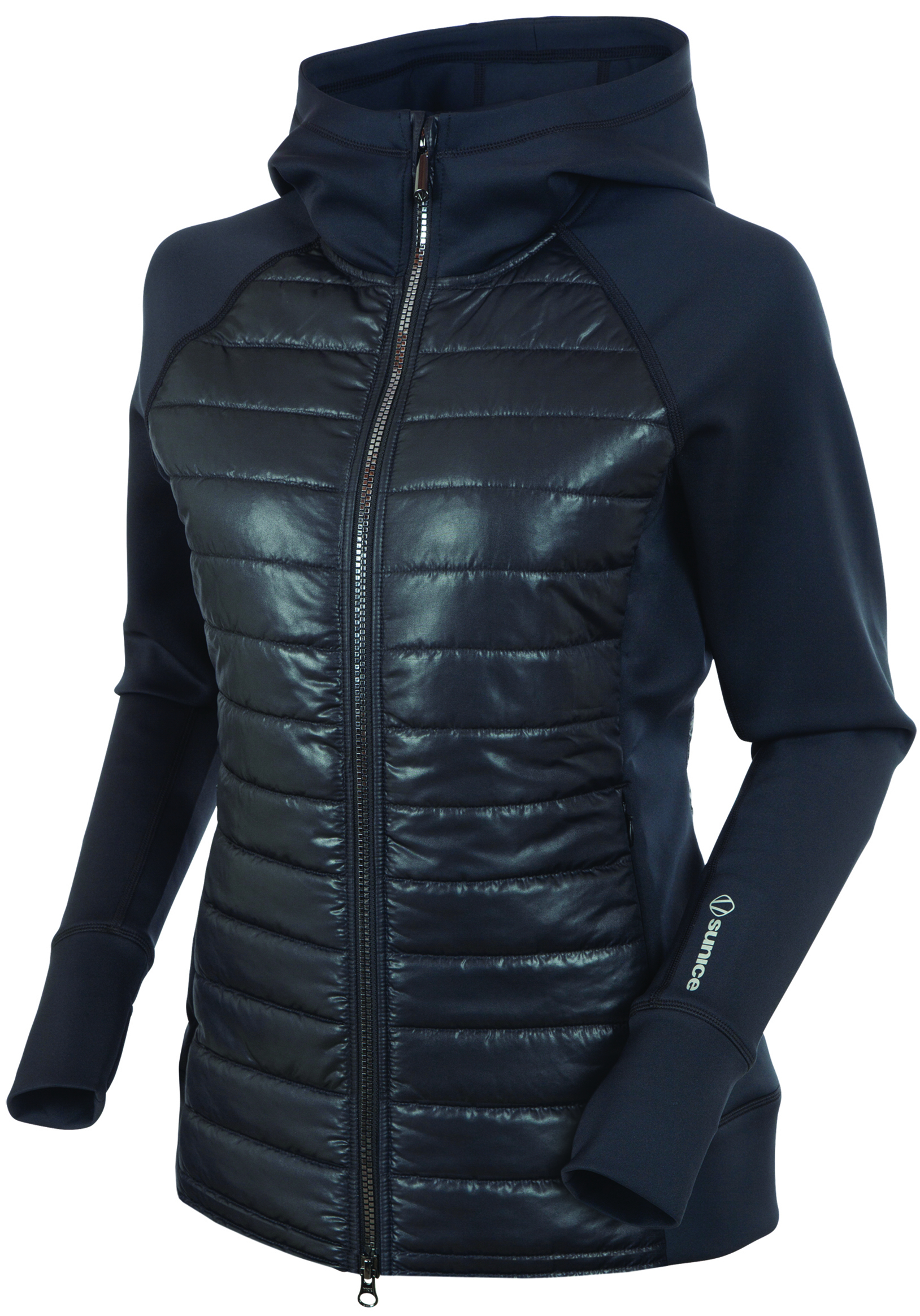 Sunice Ladies Lola Thermal Hybrid Hooded Jacket 2