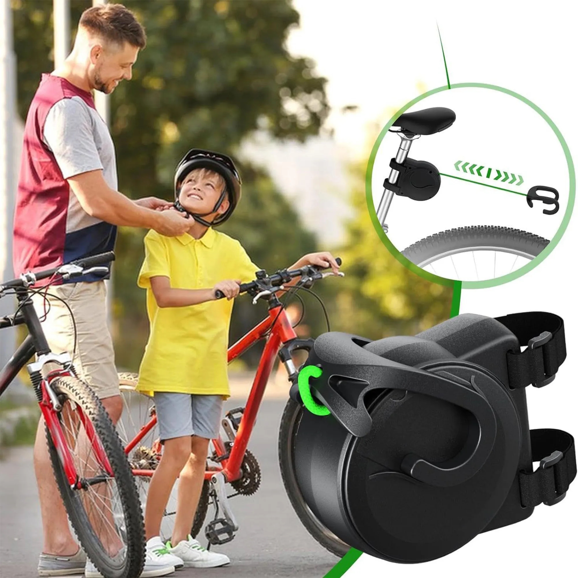 Extendable Bicycle Tow Cord Free Shipping 3