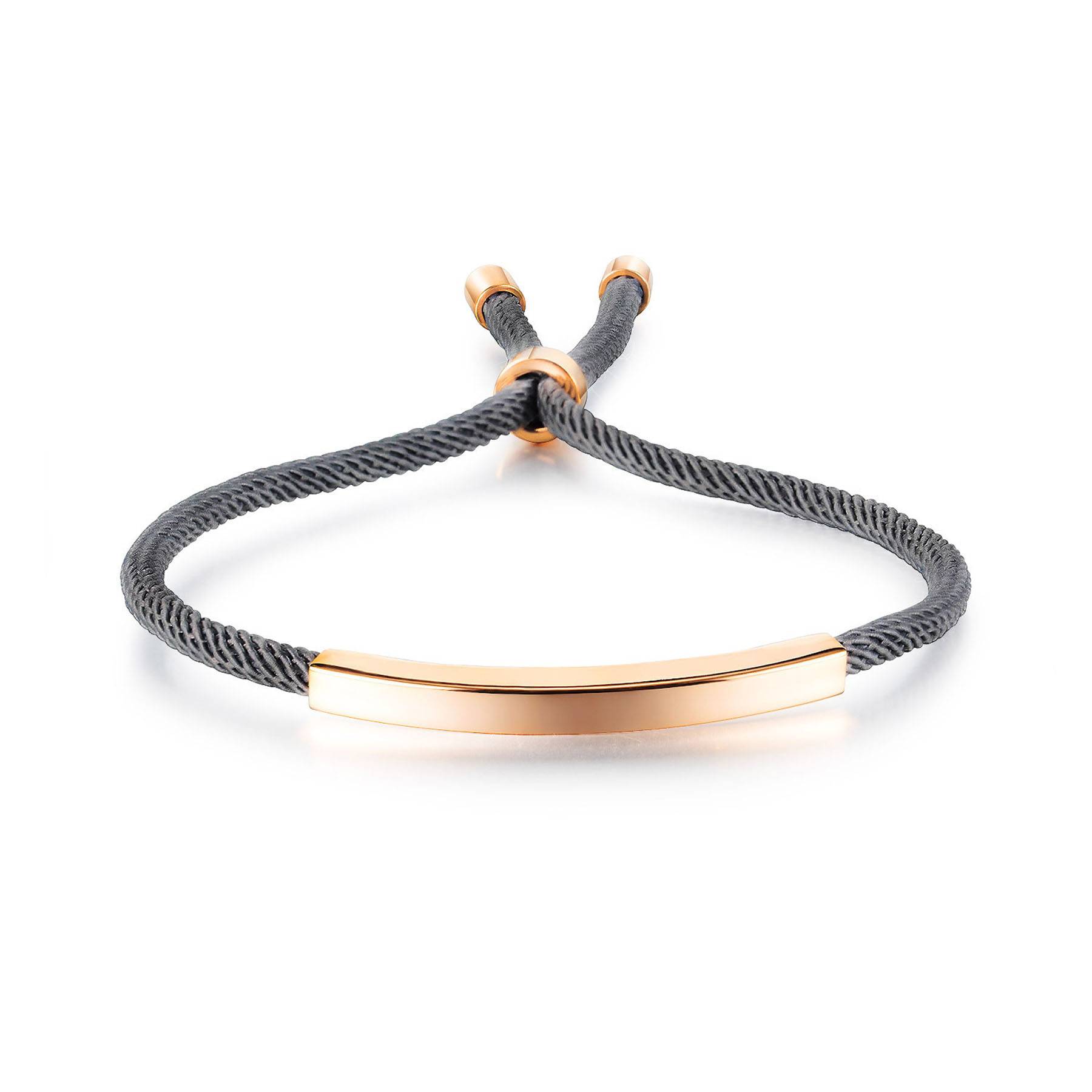 Weaving titanium steel couple bracelet 5