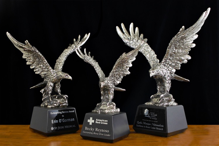 10" Silver Eagle Trophy 1