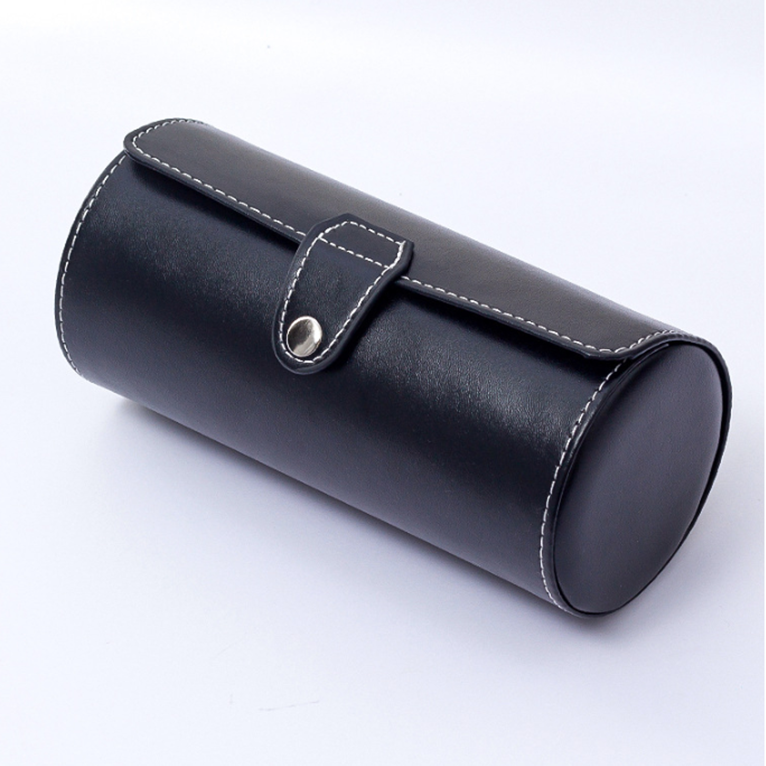 Pu Leather Travel Watch Roll Organizer Display Case 6
