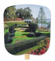 Scenic & Still Life Stock Formal Garden Fan 2