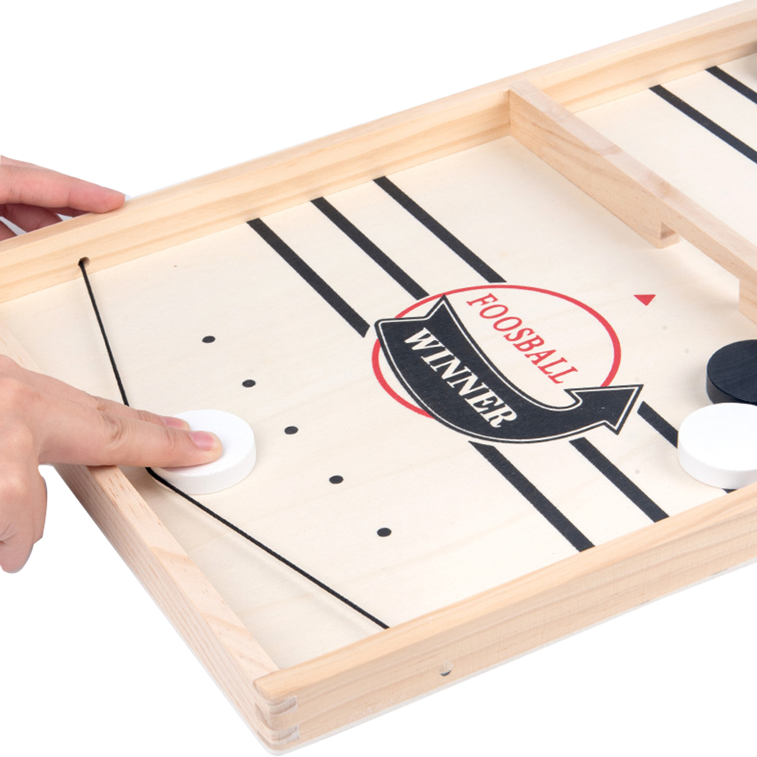 Wooden Fast Sling Puck 4