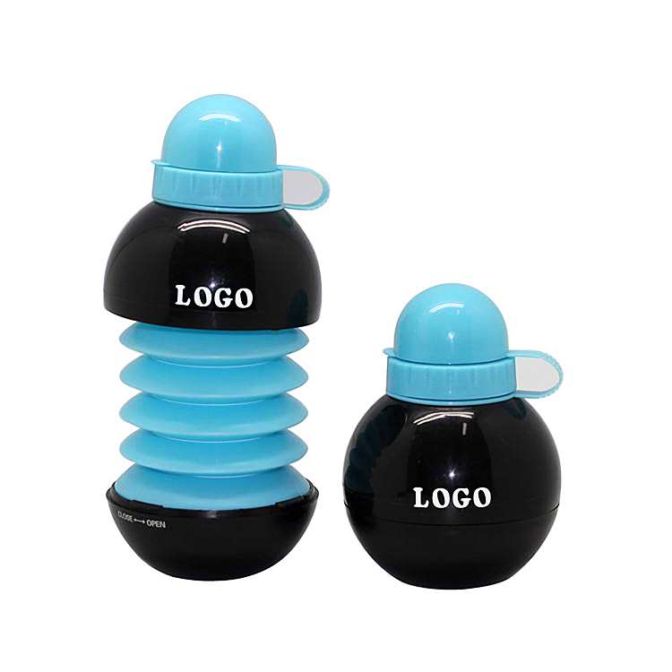 13 OZ Ball Shape Folding Water Bottle 4