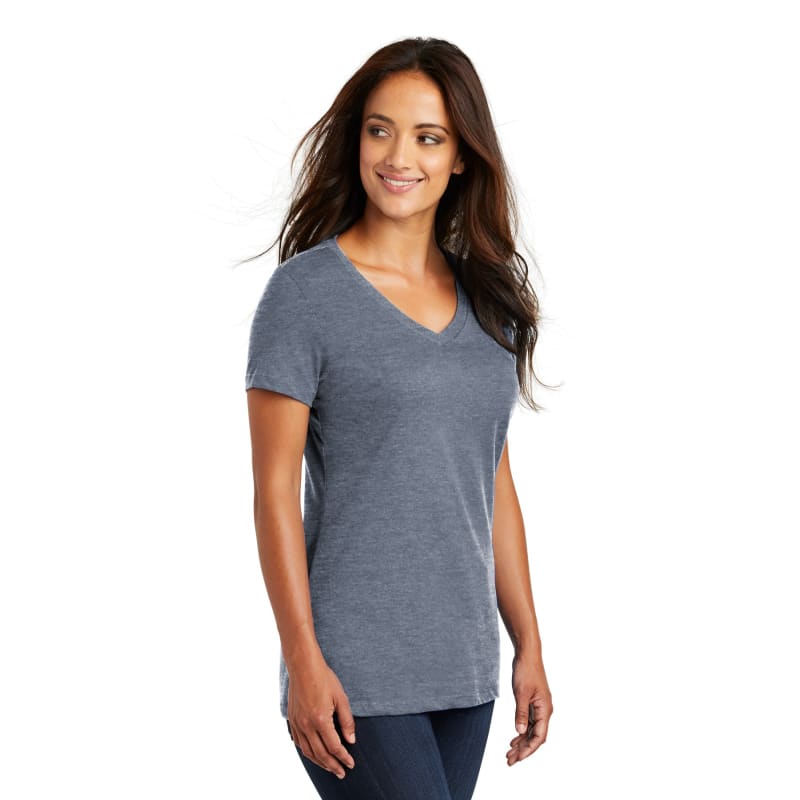 District - Women's Perfect Weight V-Neck Tee. 24