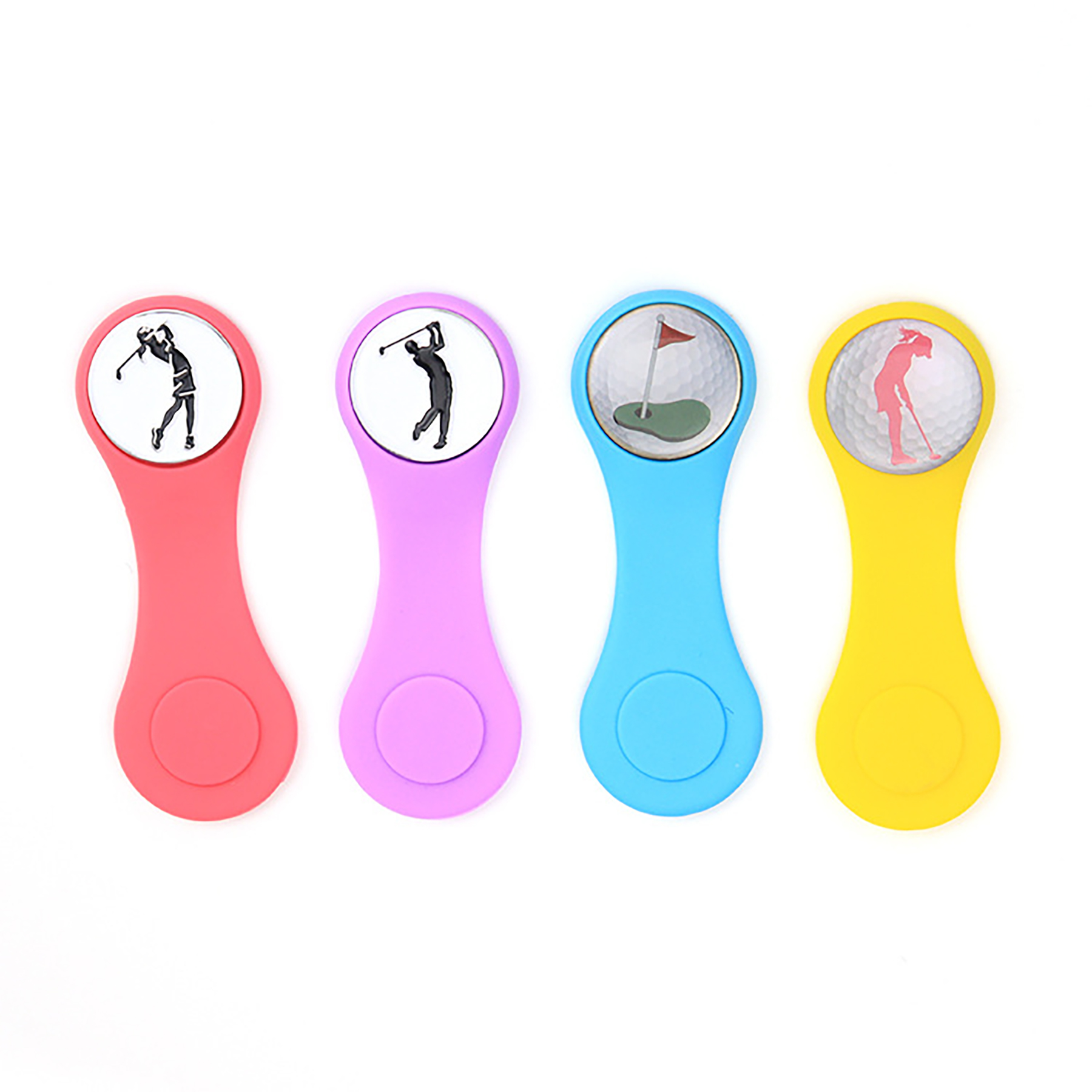 Golf Ball Marker with Magnetic Hat Clip 4