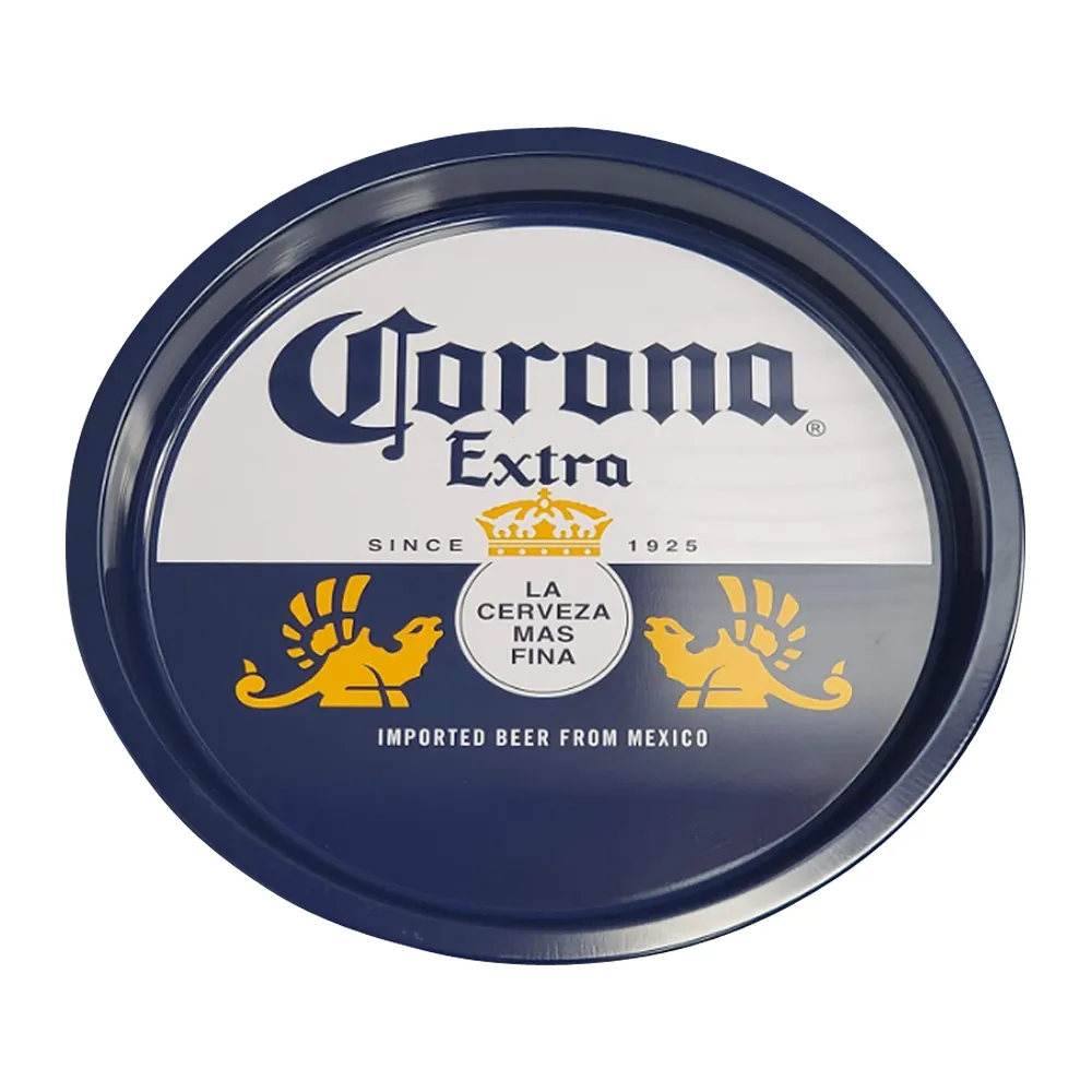 Large Round Beverage Tray 7