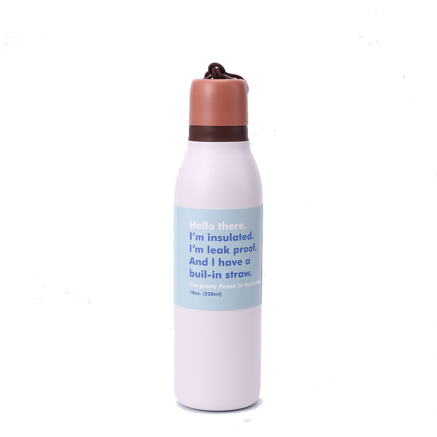 18oz Bowling Shaped Stainless Steel Insulated Sports Bottle 8