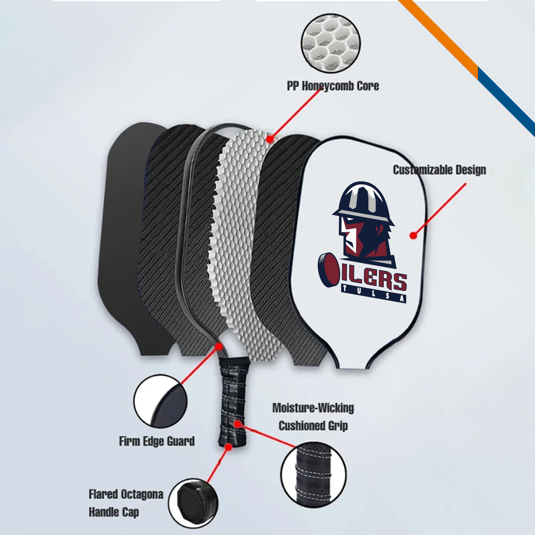 Glimu Pickleball Paddle 6