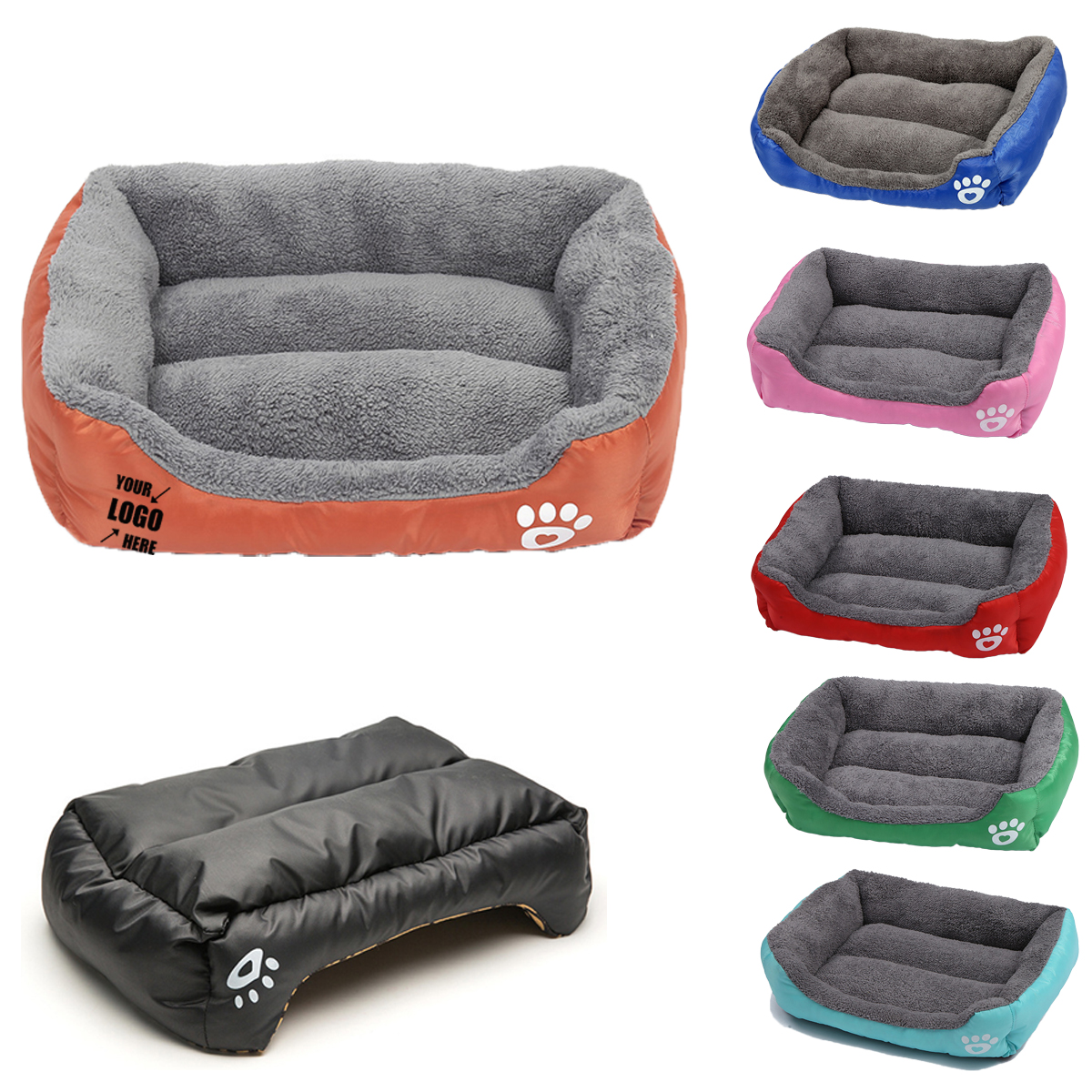 Washable Dog Cat Bed 1