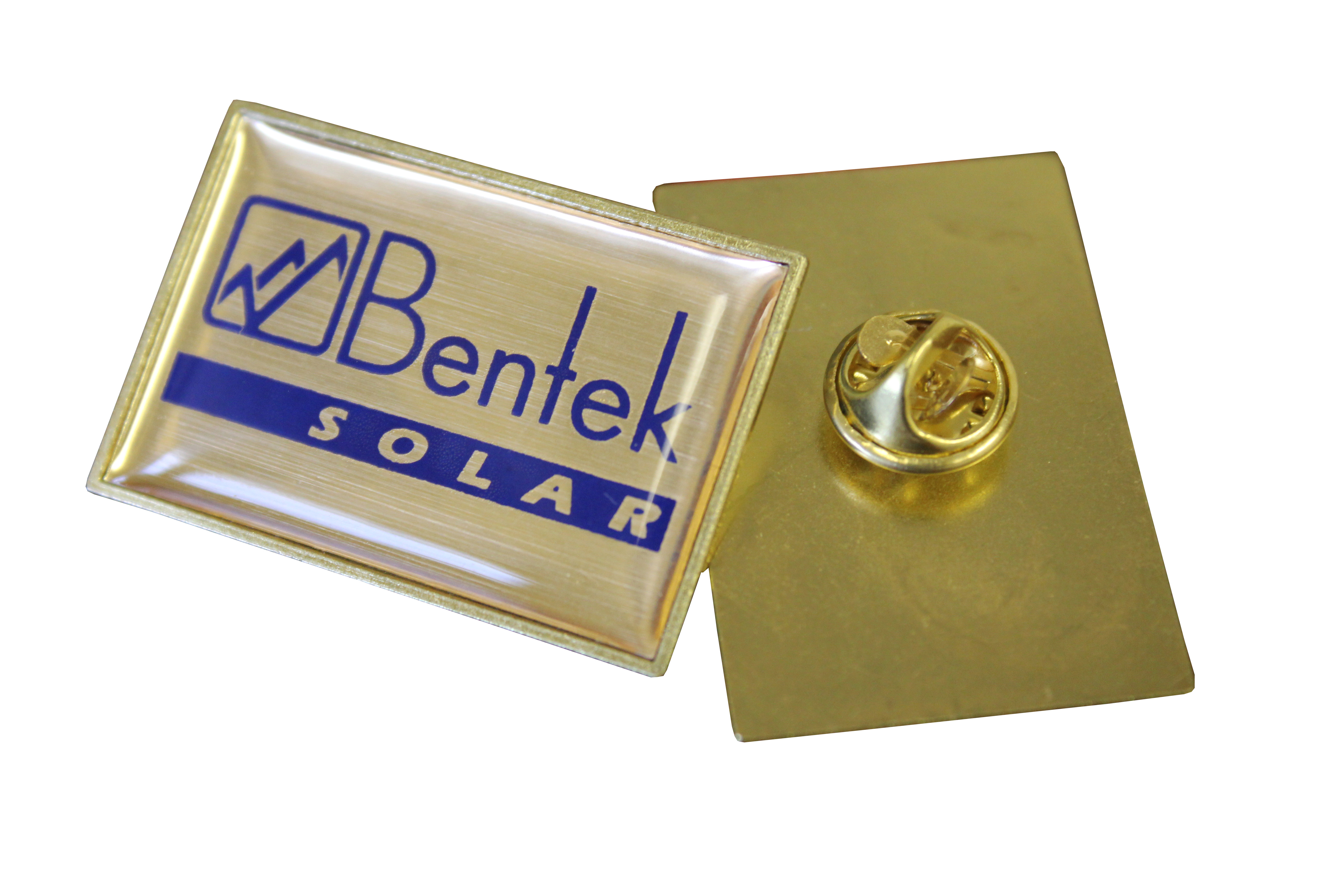 Lapel Pin with Military Clutch