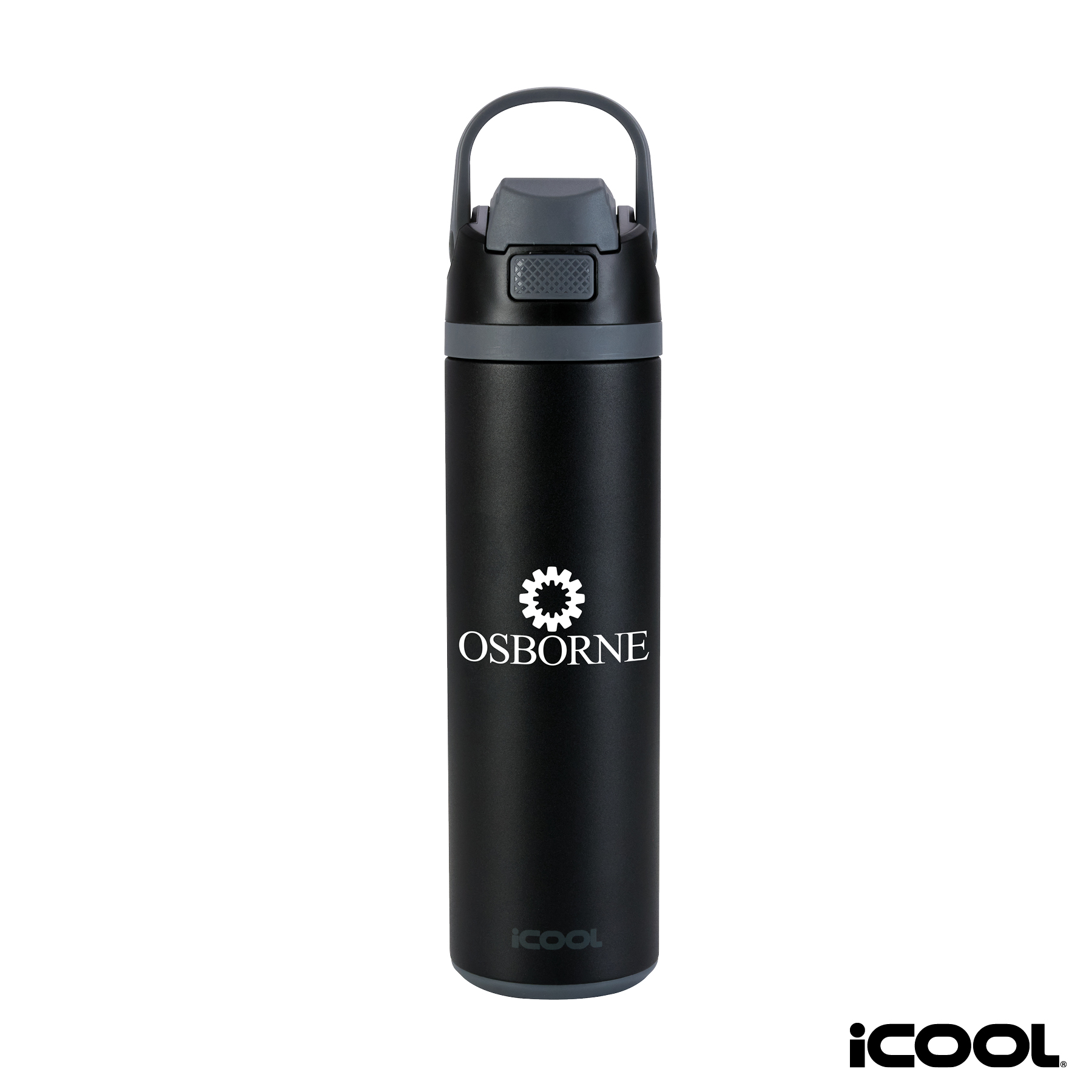 iCOOL® Manitou 24 oz. Double Wall, Recycled Stainless Steel Water Bottle 5