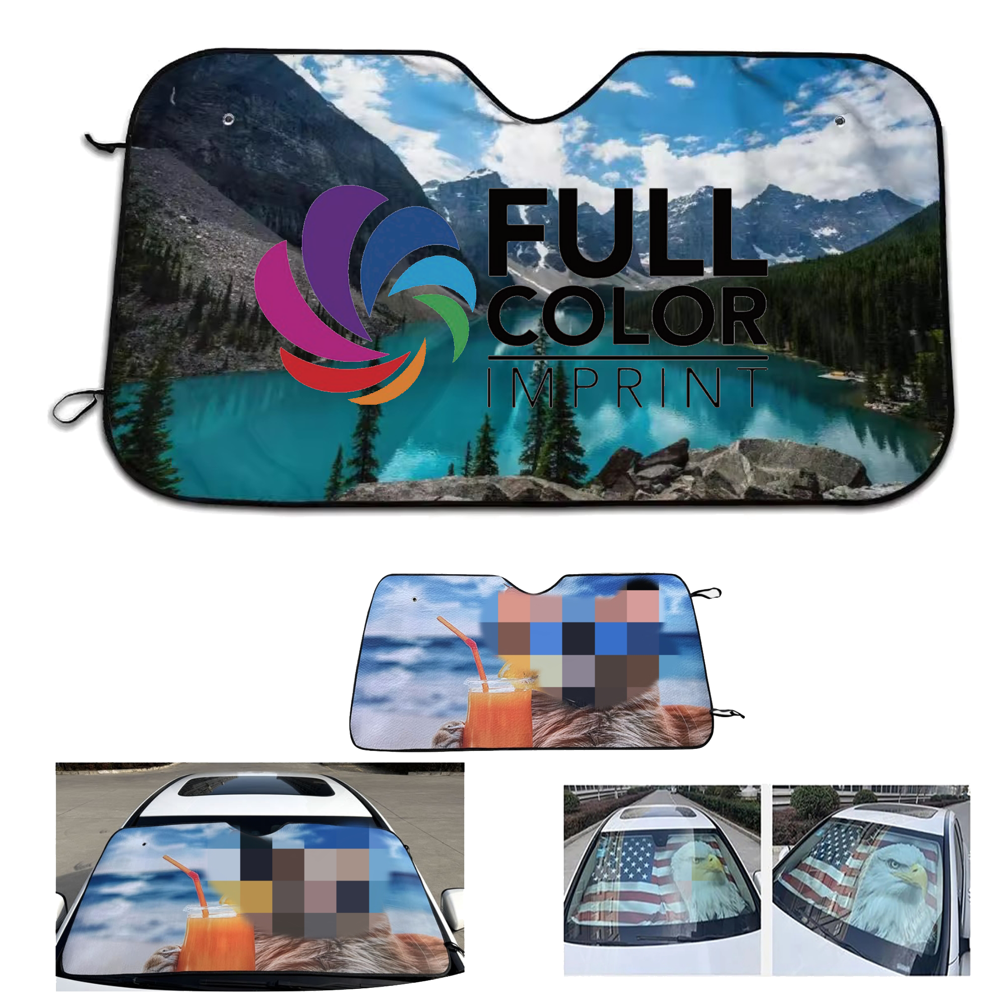 MOQ 10pcs Car Sunshade 2