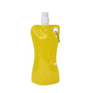 Snap Button Foldable Water Pack With Carabiner 11