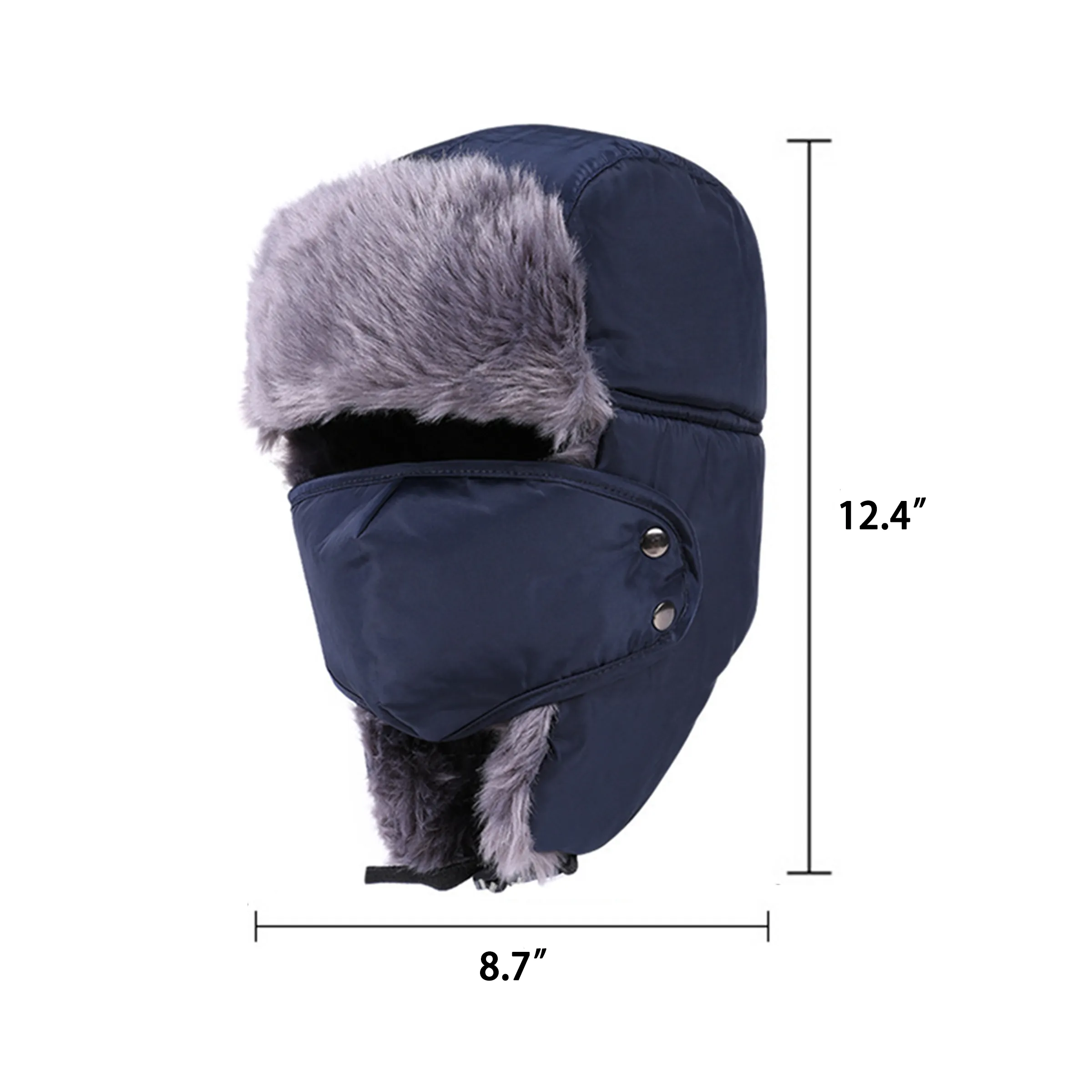 Warm Winter Trooper Trapper Hat 2