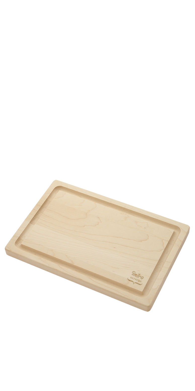 Niagara Cutlery™ Maple Rec Cutting Board 12” 18