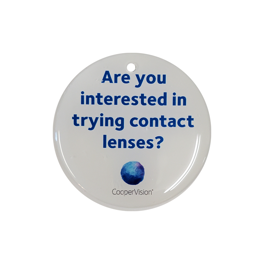 Charm with Hole Double Sided - 3.1 to 4 Sq. In. 2