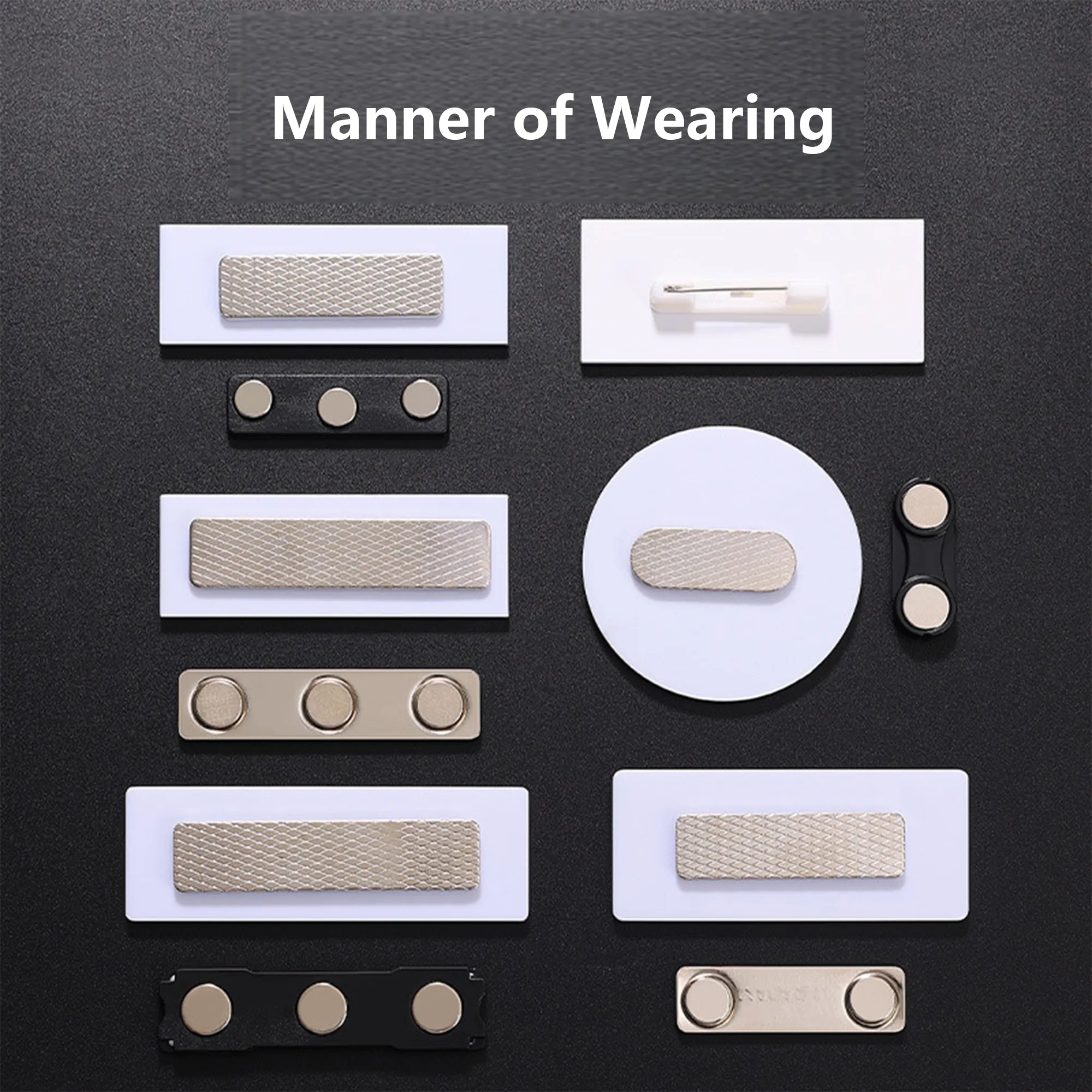 Acrylic Name Tag For Chest Plate 6