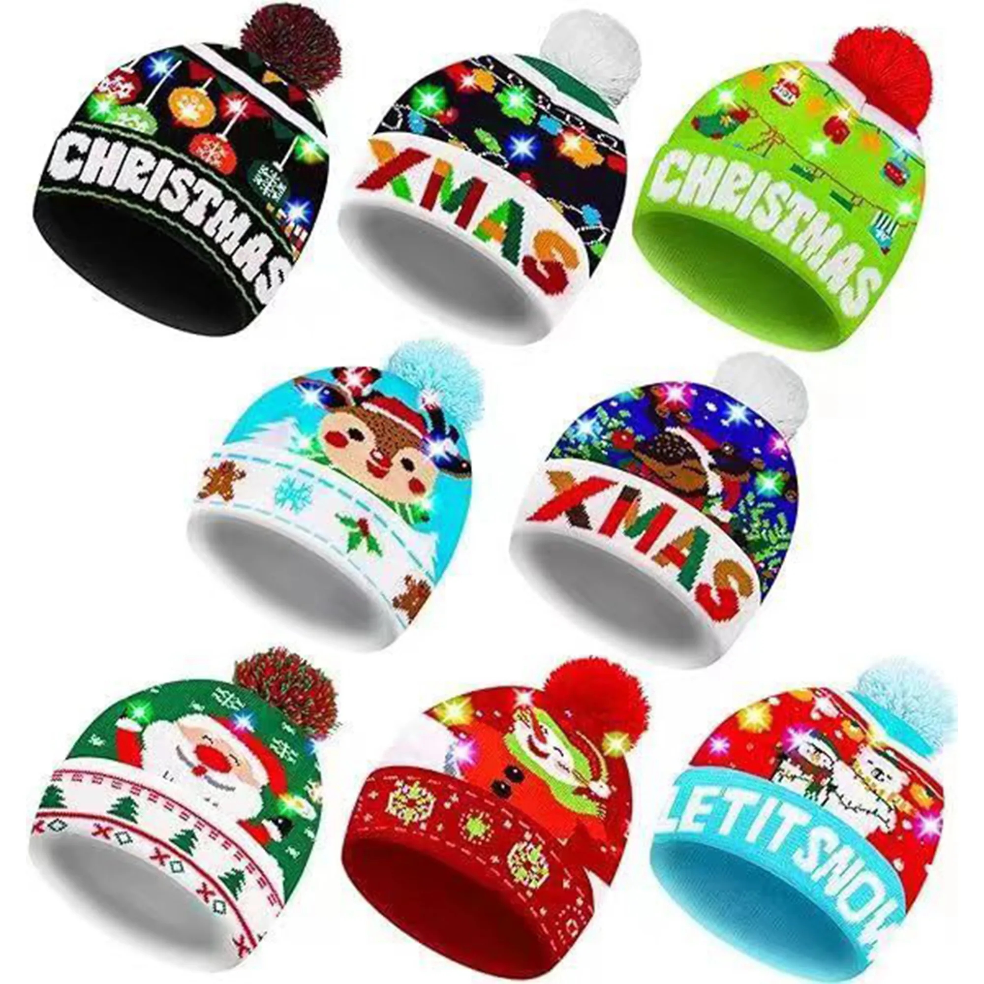 Christmas Woolen Hat With Customizable Logo 4